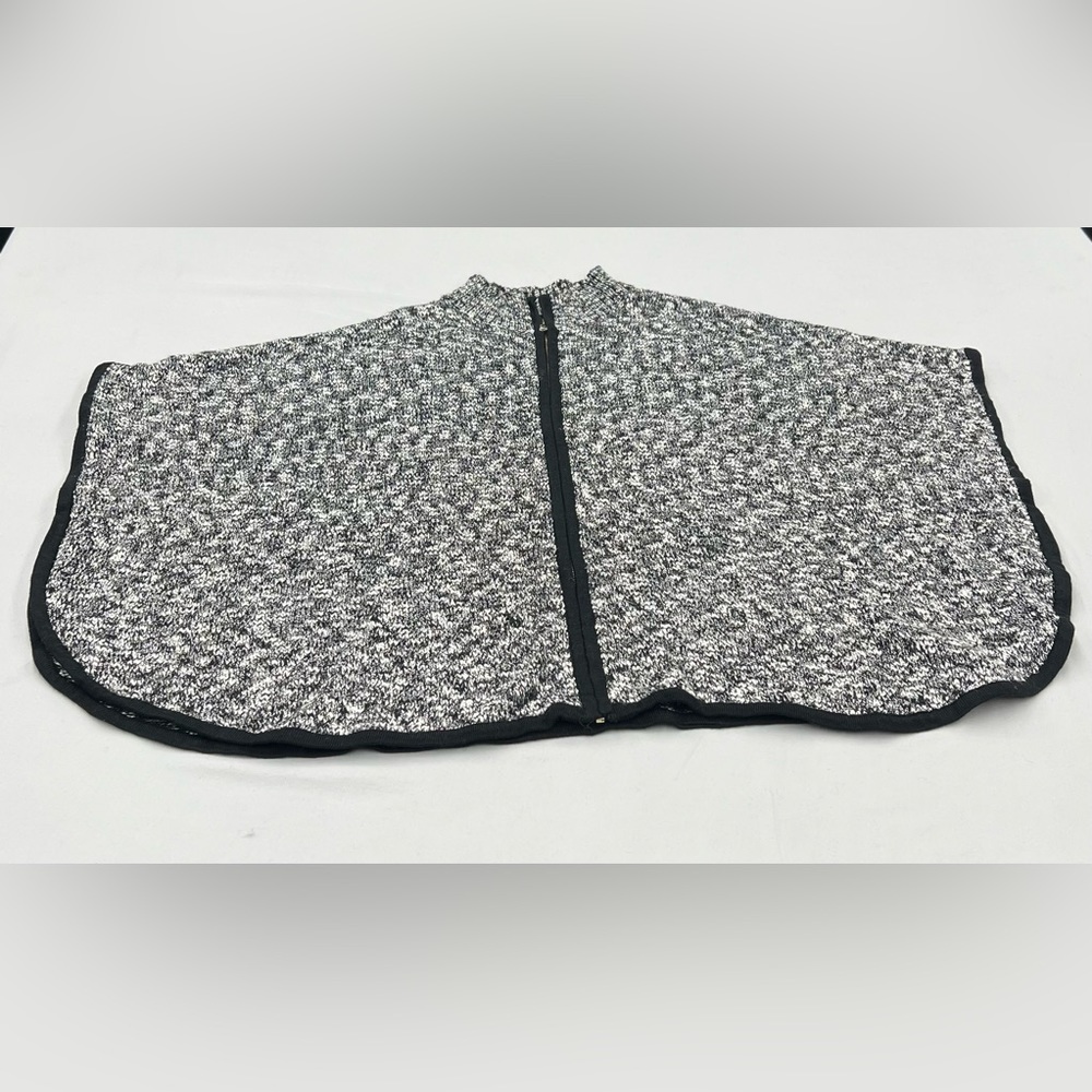 Jones New York Zip Front Puncho Sweater Size 2X/3X